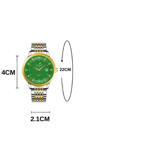 NOTIONR Unisex Kol Saati, Karanlıkta Işık Yayan Göstergeler