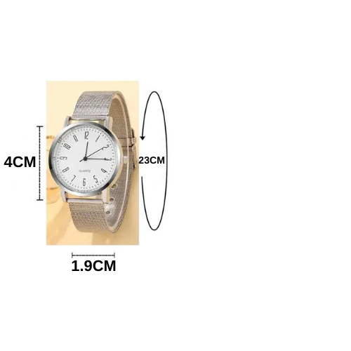 QUARTZ Gümüş Rengi Unisex Kol Saati