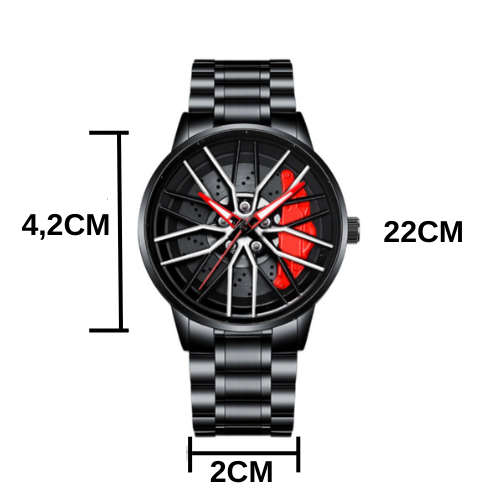 VA VA VOOM İçi Dönen Jant Temalı Kol Saati