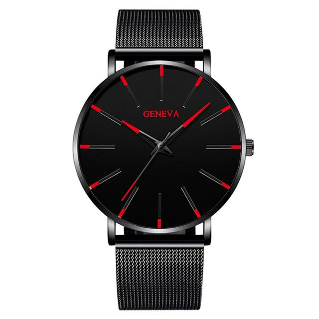 GENEVA Unisex Sade Ve Modern Tasarım Kol Saati