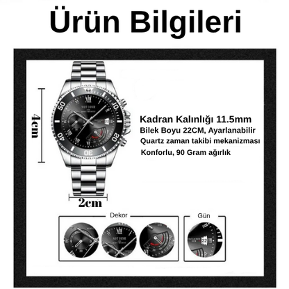 NOTIONR Lüks Tasarım Kol Saati