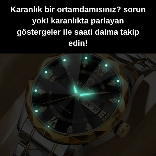 BINBOND Modern Zarif Kol Saati
